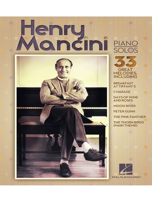 cover image of Henry Mancini Piano Solos